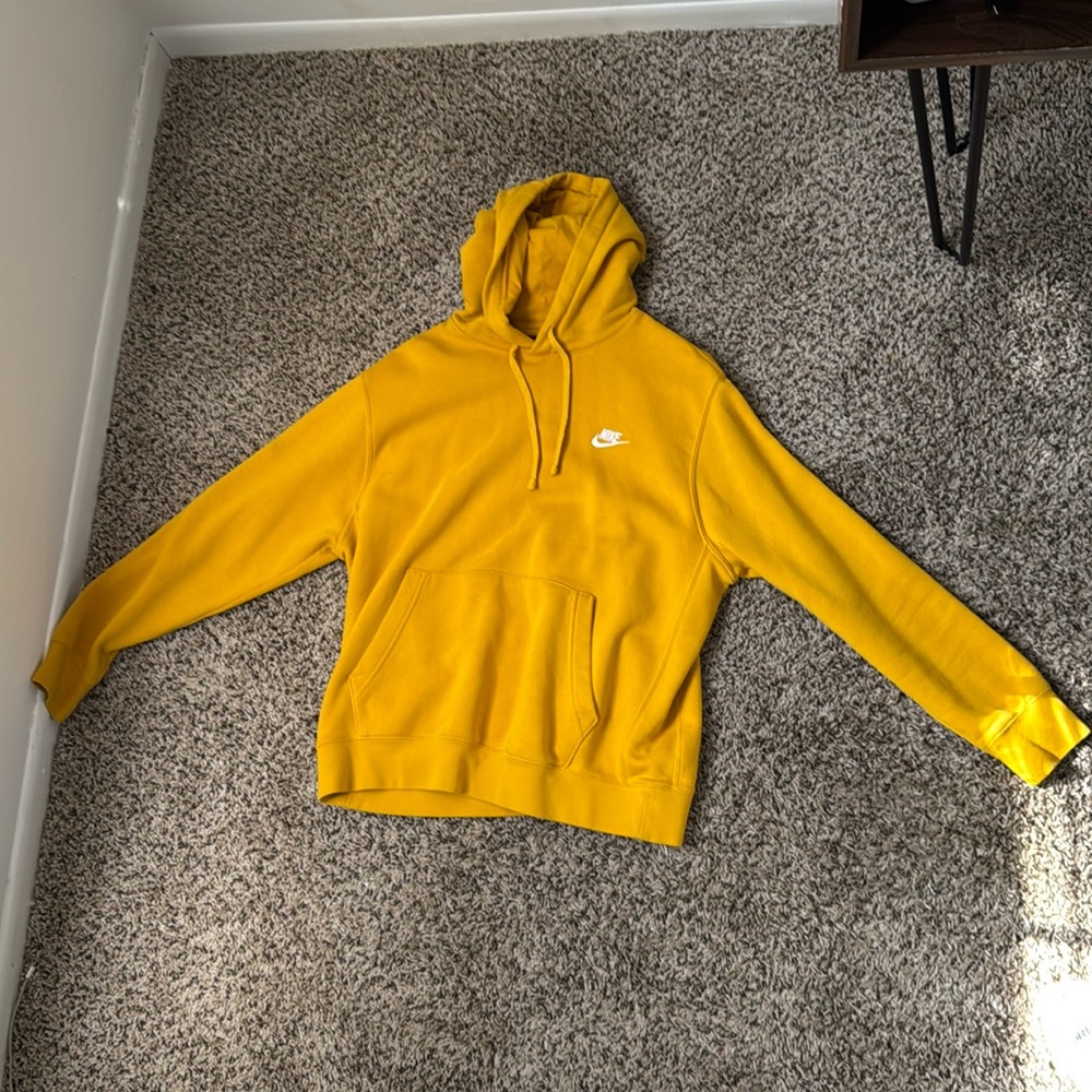 Nike Yellow Hoodie